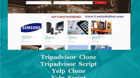 Tripadvisor Clone, Tripadvisor Script, Yelp Clone, Yelp Script