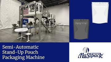Packaging Machine for Semi-Automatic Stand-up Pouch (pre-made) - Masipack