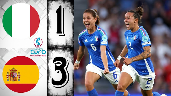 Gol di Elisabetta Oliviero Oggi | Italia vs Spagna 1-3 | Gli Highlights | UEFA EURO femminile 25