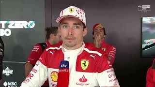 Charles Leclerc's Monaco GP 2023 Post-Race Interview | Insights & Emotions Unveiled!