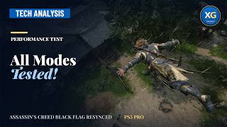 Assassins Creed Black Flag Resynced PS5 Pro - Frame Rate Test, All 3 Modes!