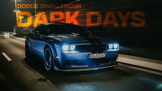 Dark Days Dodge Challenger Srt Widebody Car M8Motion 4K