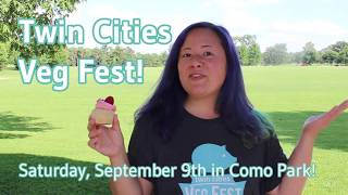 Twin Cities Veg Fest 2017 at Como Park - Mascot Race!