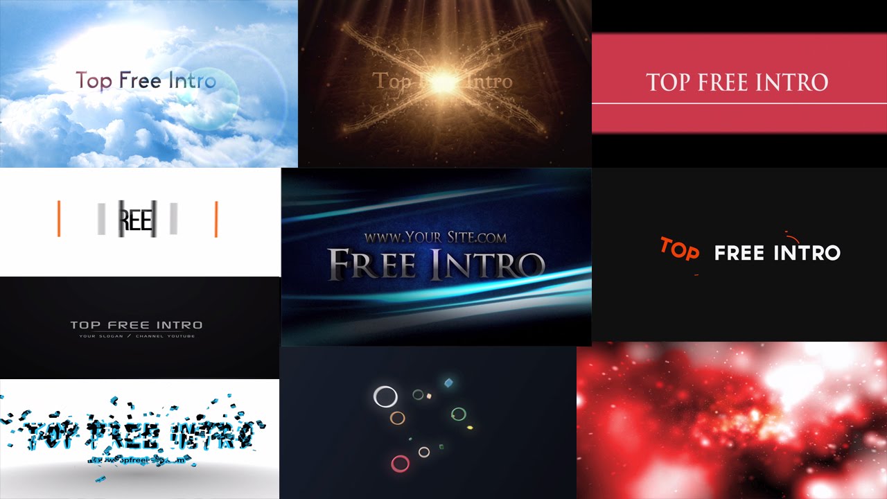 free after effects cs6 intro templates download