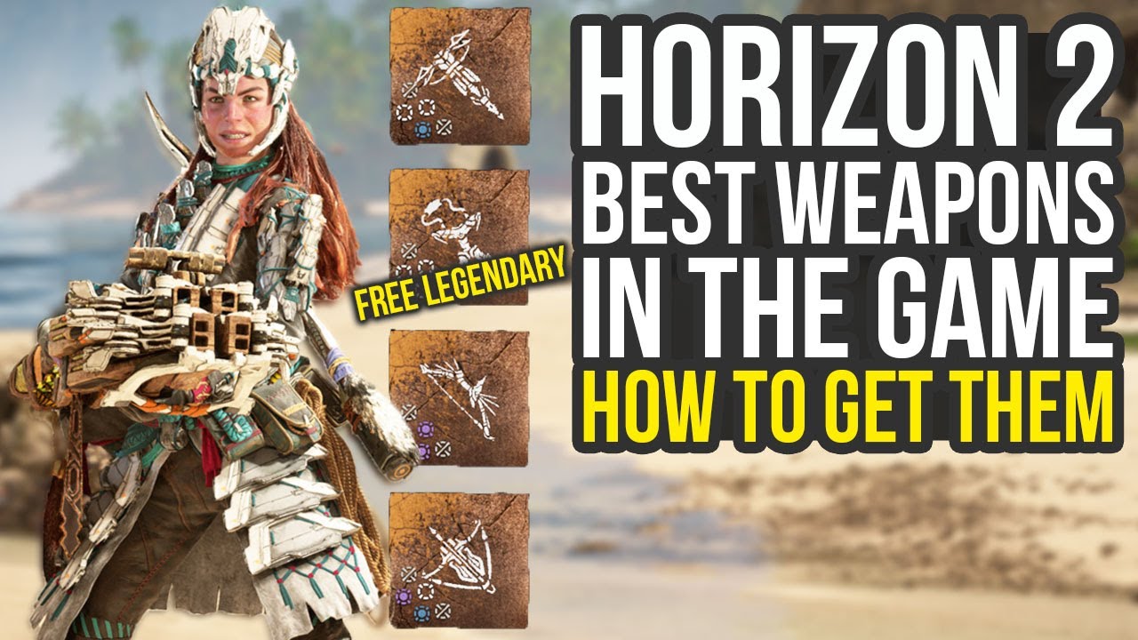12 Best Horizon Forbidden West Weapons [Expert's Recommendations] 