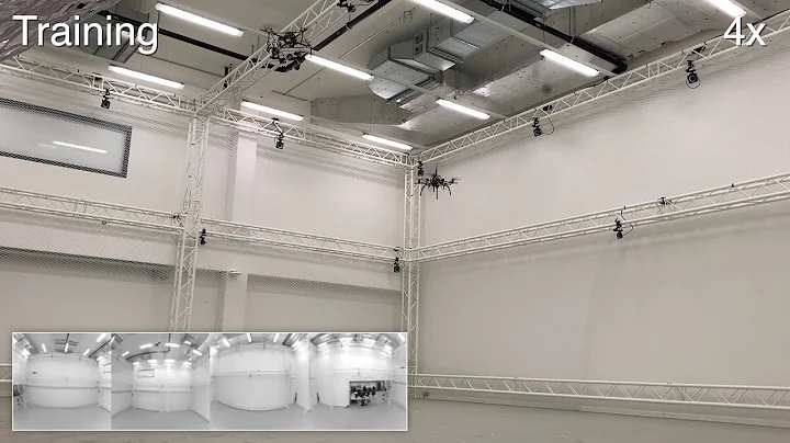 Learning Vision-based Flight in Drone Swarms by Imitation