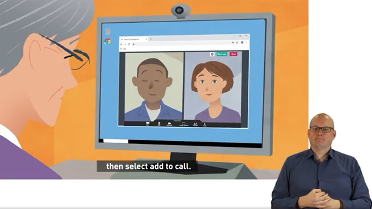 Using Near Me With Callers British Sign Language Translation YouTube