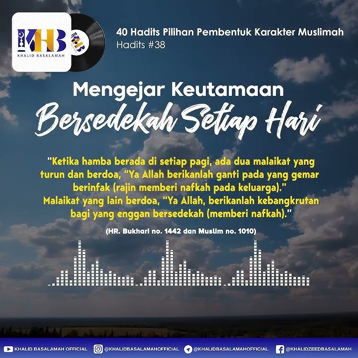 [KHB VIDGRAM] Mengejar Keutamaan Bersedekah Setiap Hari! (2022)