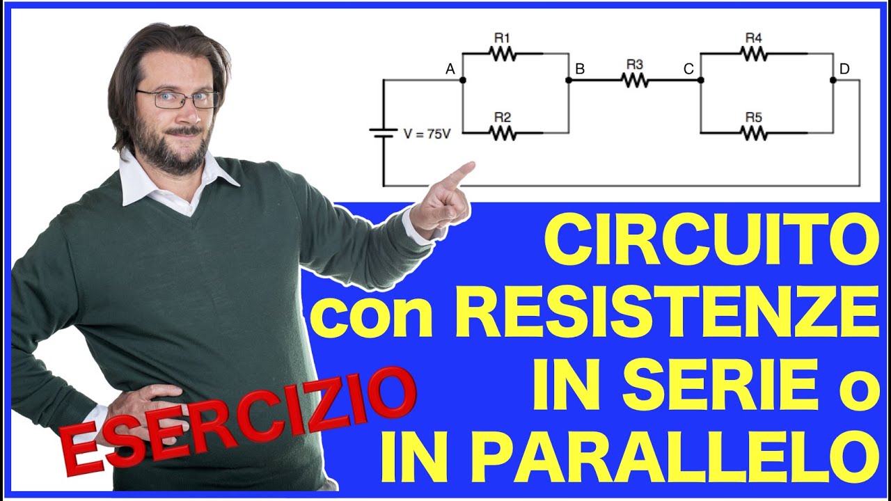 Circuito con resistenze in serie e parallelo YouTube Circuito con resistenze in serie e parallelo YouTube