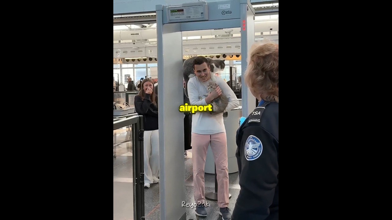 This Man Traveled With His Cats ✈️😹