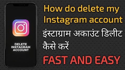 How to Delete Instagram Account Permanently (Step by Step Guide latest update 