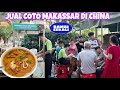 Jual coto makassar di china sekalian makan bersama keluarga di tempat jualan