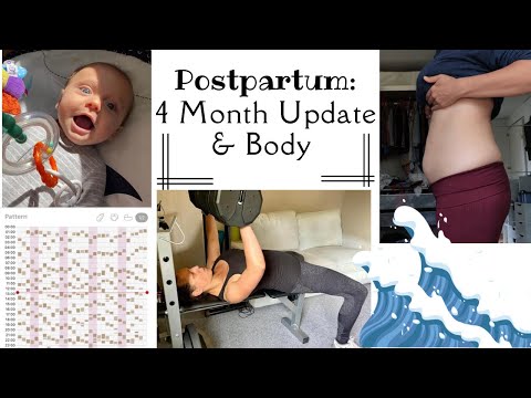 4 Months Postpartum Update: Body, Baby, Breastfeeding & More ✨