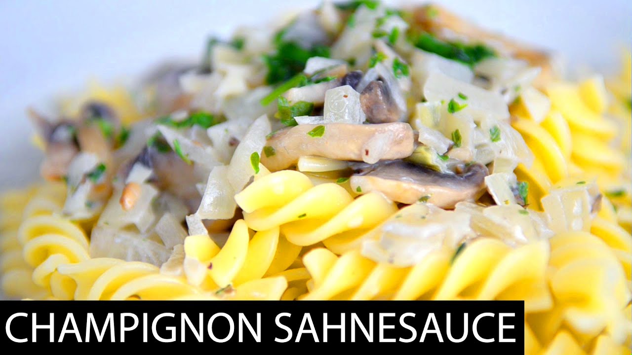 Mega Champignon Sahnesauce Rezept | Kochen mit Mark - YouTube