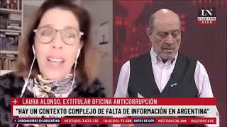 Laura Alonso: “El Gobierno tiene que dar respuestas porque no hay vacunas”