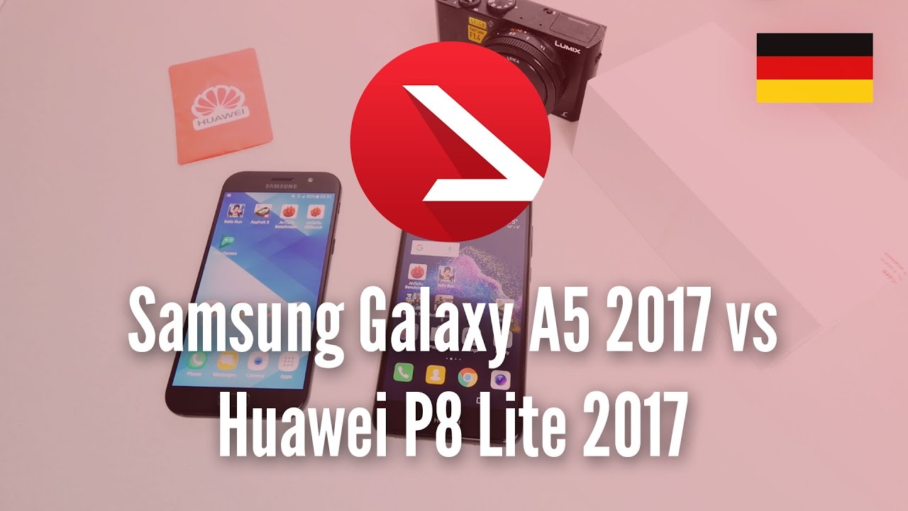Huawei P8 Lite Vs Samsung A5 2017 Günstige MidRange Androiden Vergleich | Samsung Galaxy A5 2017 vs