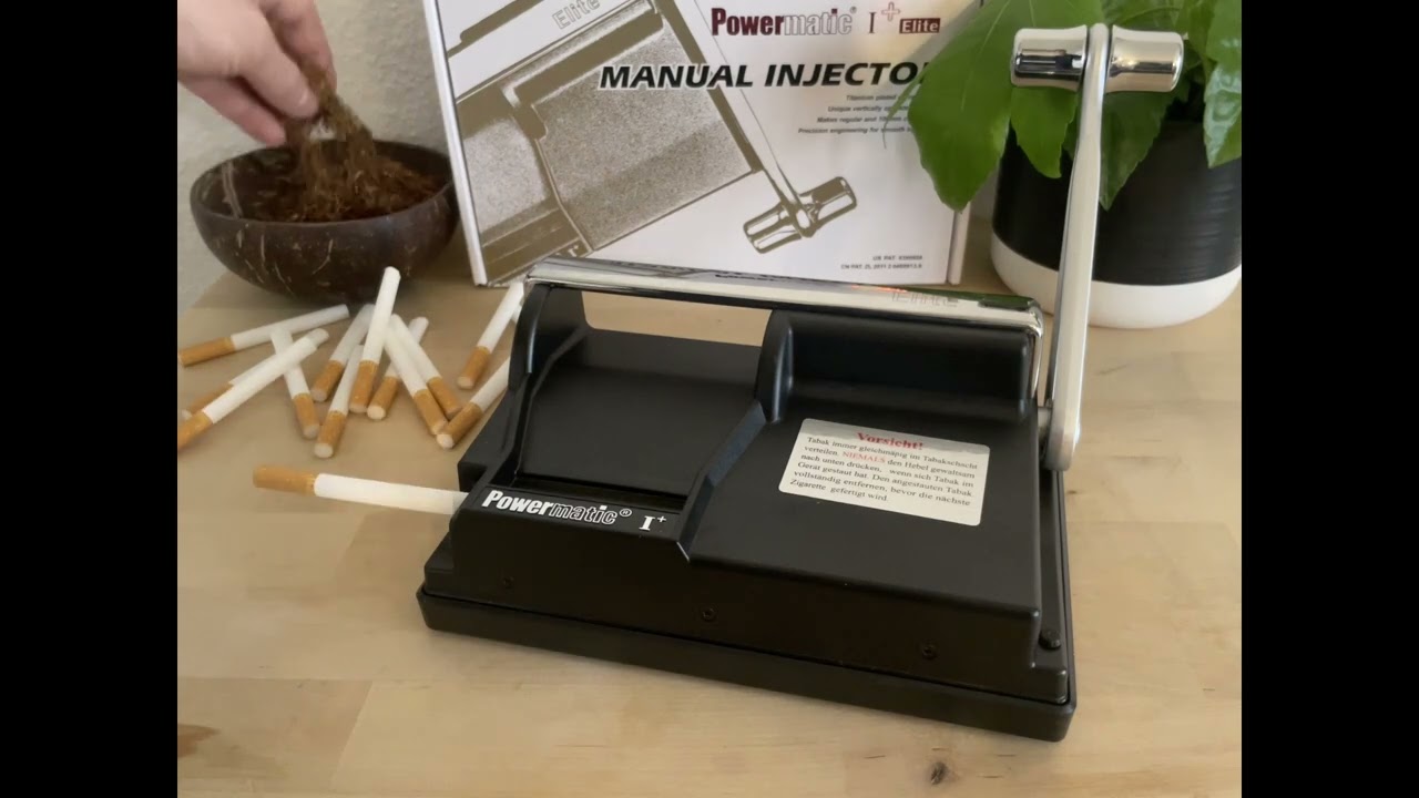 powermatic 1 cigarette machine repair Powermatic 1 Elite Stopfmaschine