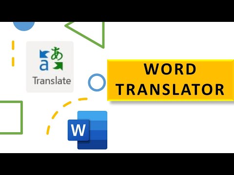 How To Translate Language In Word Document (Over 80 Languages)