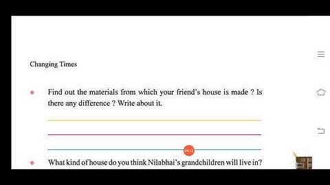 STD 4/ EVS/ CHP-12/ CHANGING TIMES / PART-4/ THE SOUTH INTERNATIONAL SCHOOL