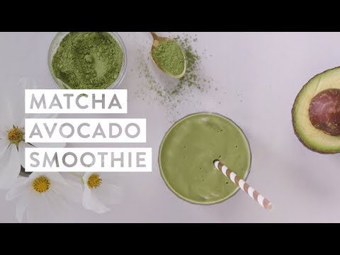 Matcha Avocado Smoothie Recipe | goop