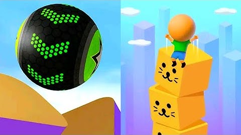 Going Balls Vs Cube surfer Android iOS Mobile Gameplay Walkthrough