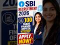 SBI Recruitment 2026 | 100 Trade Finance Officer Vacancy | Bank Jobs #shorts