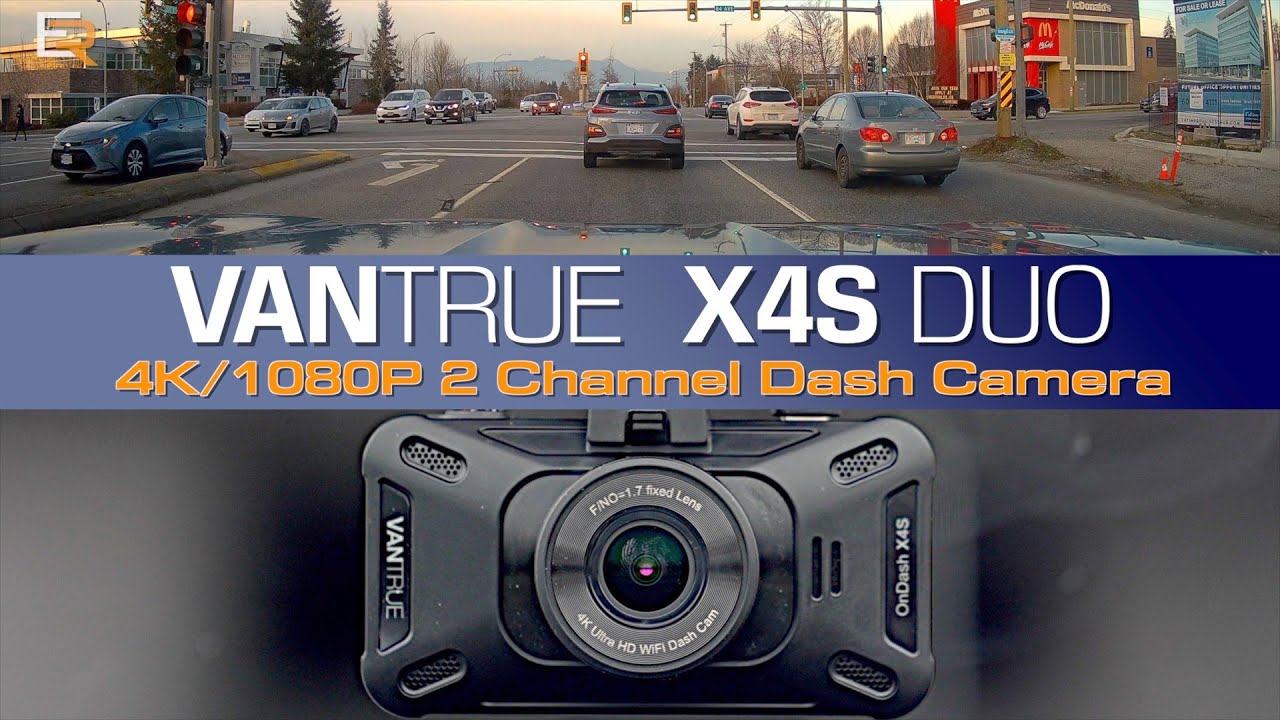 Vantrue X4S Duo 4k Dual WIFI Dash Cam Review // Crisp, Easy and Affordable  