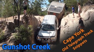 Gunshot Creek with trailer - Old Telegraph Track, Cape York