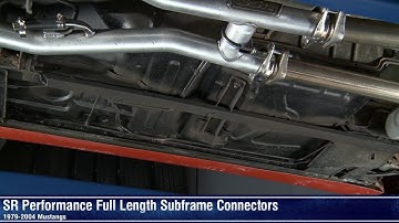 Mustang SR Performance Full Length Subframe Connectors - Black (79-04 All) Review
