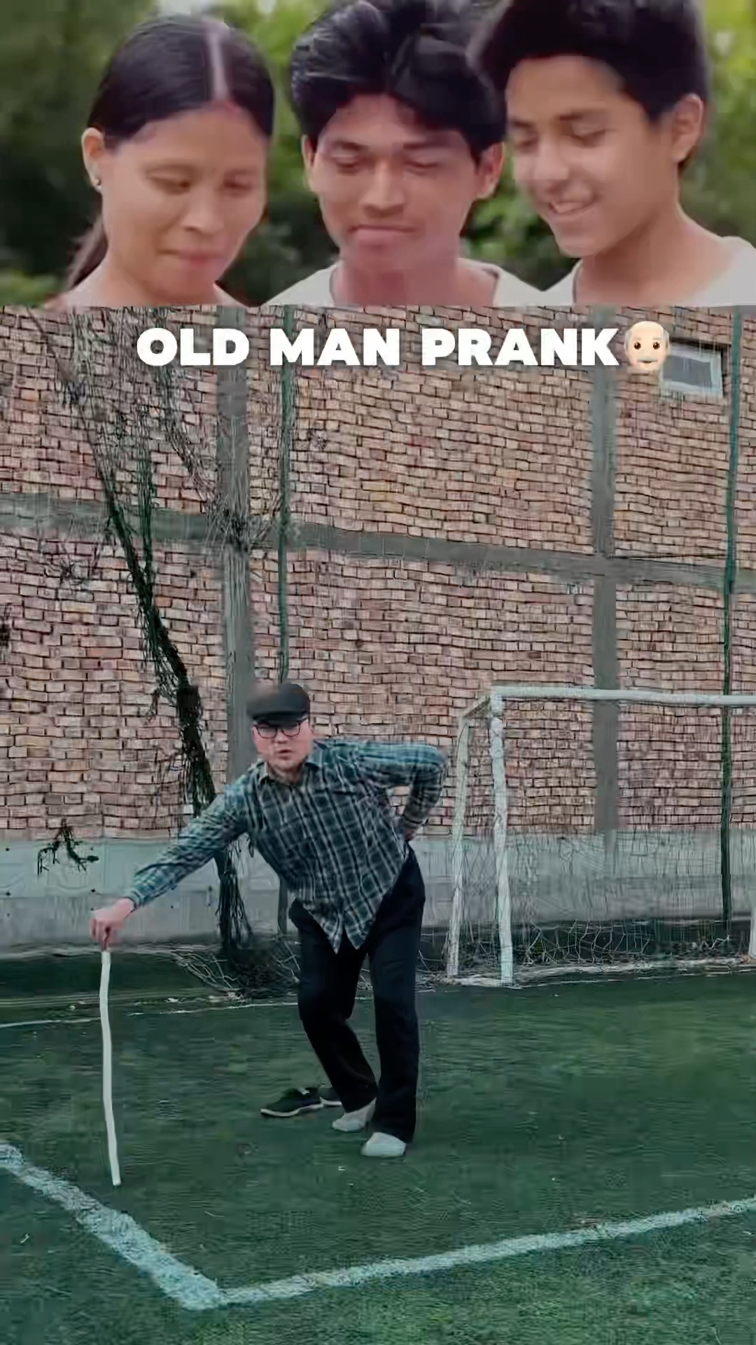 Old man prank??