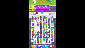 Bus Jam Level 34 Part 1 | Mastering the Traffic Puzzle | Epic Gameplaybus jam level 34 part 1