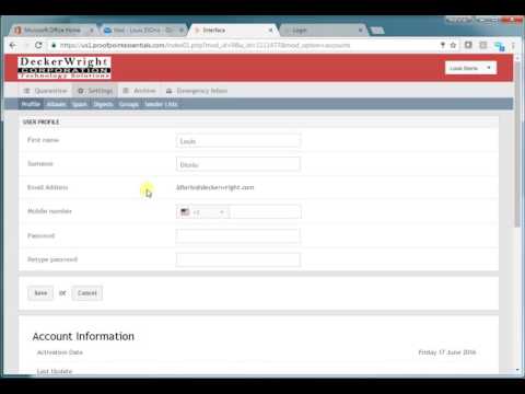 ProofPoint End User Portal Tutorial