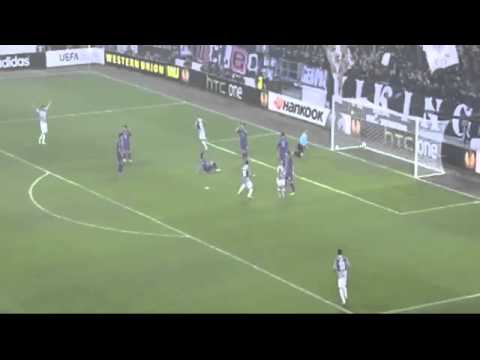 Arturo Vidal Goal ~ Juventus vs Fiorentina 1 0  europa liga