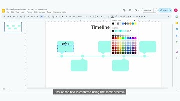 How to Create a Timeline in Google Slides