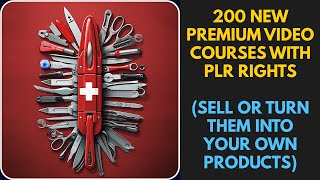 Video Course Vault PLR Review, Bonus - 200 New Premium Video Courses with PLR Rights
