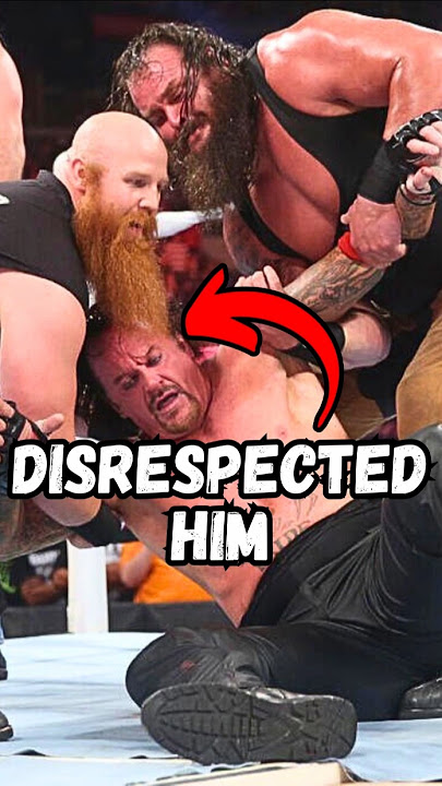 Undertaker Took The Revenge Of The Disrespect By Wyatt Family #undertaker #braywyatt #shorts