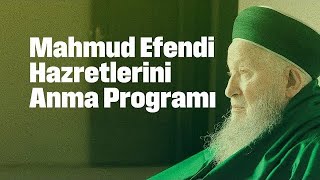 Mahmûd Efendi Hazretlerimizi Anma Programı 1 Haziran 2024 Hayder Bursa Vakıf Külliyesi