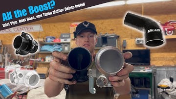 Turbo Inlet Pipe, Turbo Inlet Hose, and Turbo Muffler Delete install on my MK7 GLI!