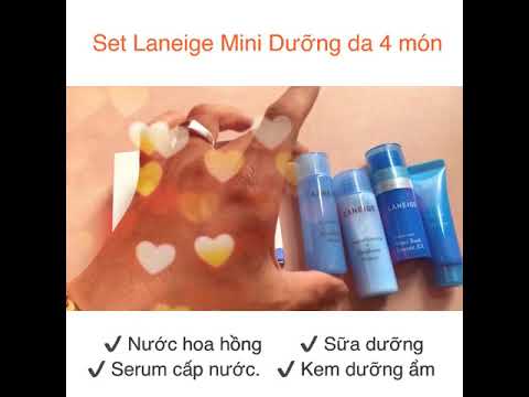 Set Mini Laneige dưỡng ẩm 4 món Chính hãng - 0989 140 993