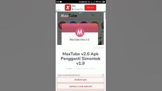 Download Maxtube Apk di app android xyz
