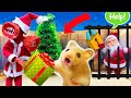 😱🎅 Escape maze with Rescue Santa Traps hamster Police Pets Siren Head in Hamster Stories