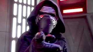 Kylo Ren meet-and-greet in Star Wars Launch Bay at Disneyland