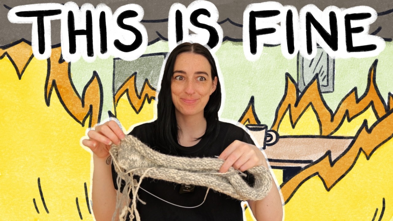 How *NOT* to knit your first sweater