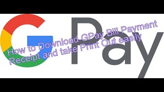 Download & Print Google Pay Bill Payment Receipt screenshot 5