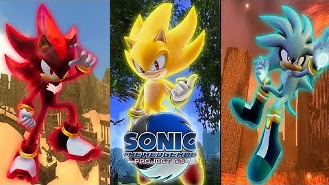 All transformations of Sonic P-06