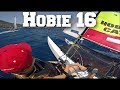 Hobie 16 sailing tutorial onboard commentary multi-camera