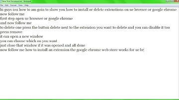 How to install and delete extensions on Google Chrome or Uc Browser in pc