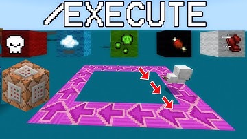 Minecraft Execute Command PE/Win10/Xbox/PS4/Switch Bedrock