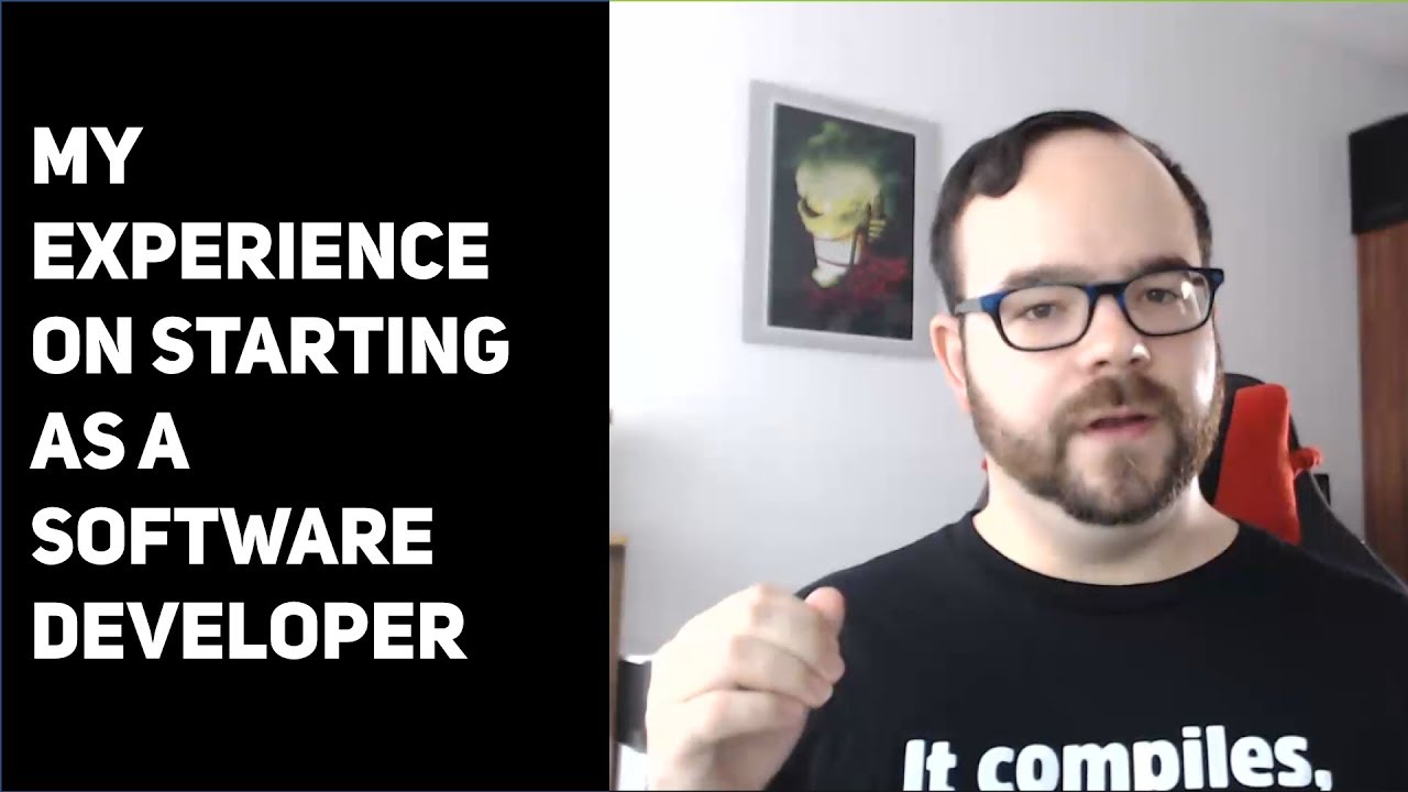 My experience on starting as a software developer - YouTube