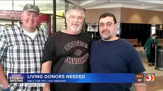 VIDEO: Living donors needed, Walk for PKD this Sunday